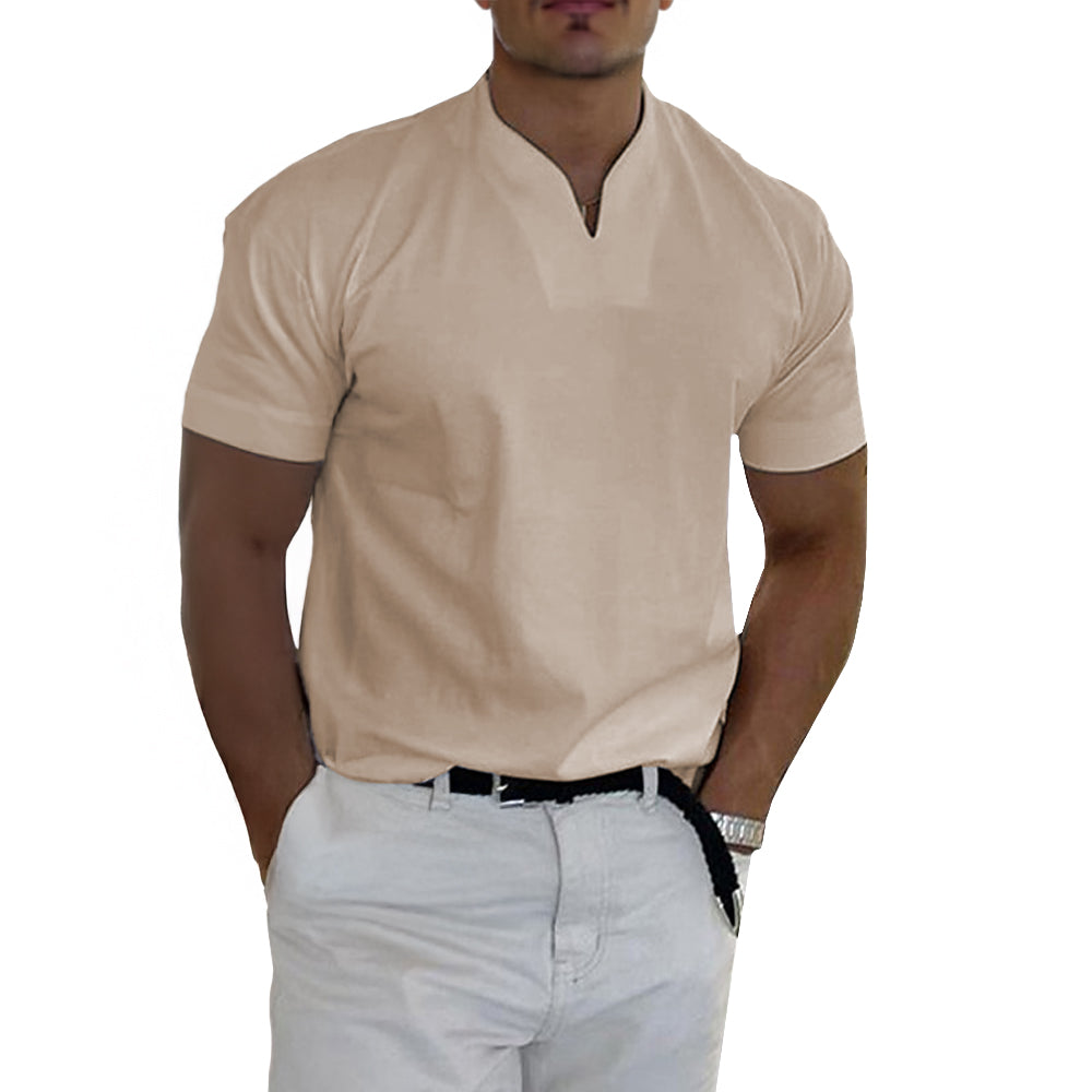 Ethan | Collarless Shirt | Breathable Fabric | Modern Fit 2
