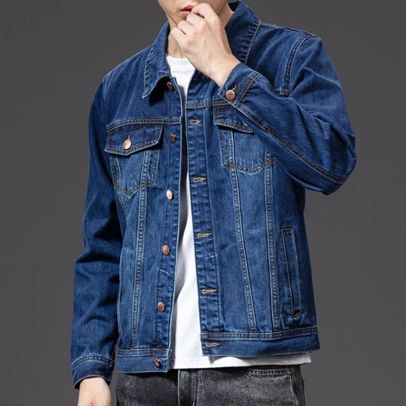 Ethan | Denim Jacket Women | Black Denim Jacket | Mens Denim Jacket 0
