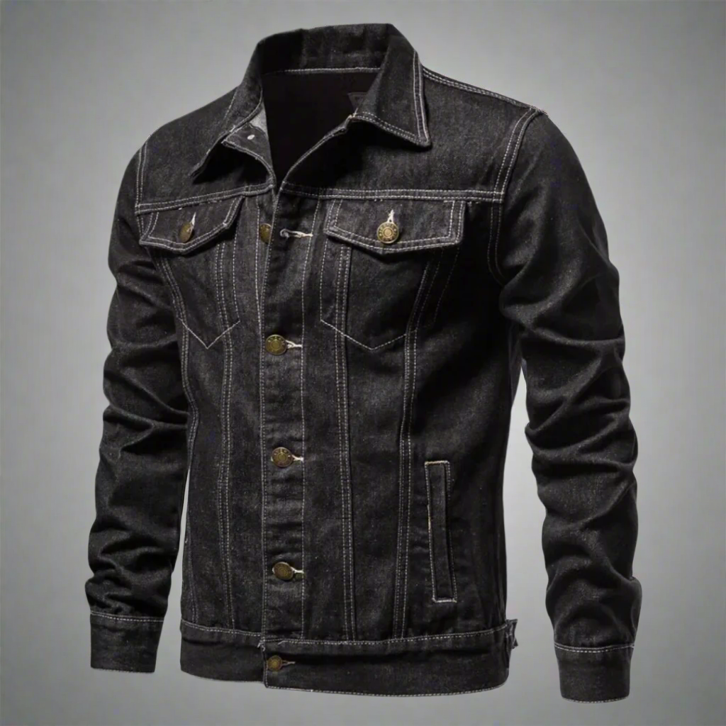 Ethan | Denim Jacket | Stylish Outerwear | Comfortable Fit 1