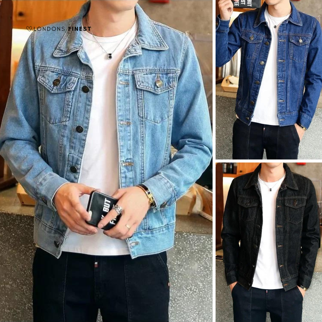 Ethan | Denim Jacket | Stylish Outerwear | Comfortable Fit 2
