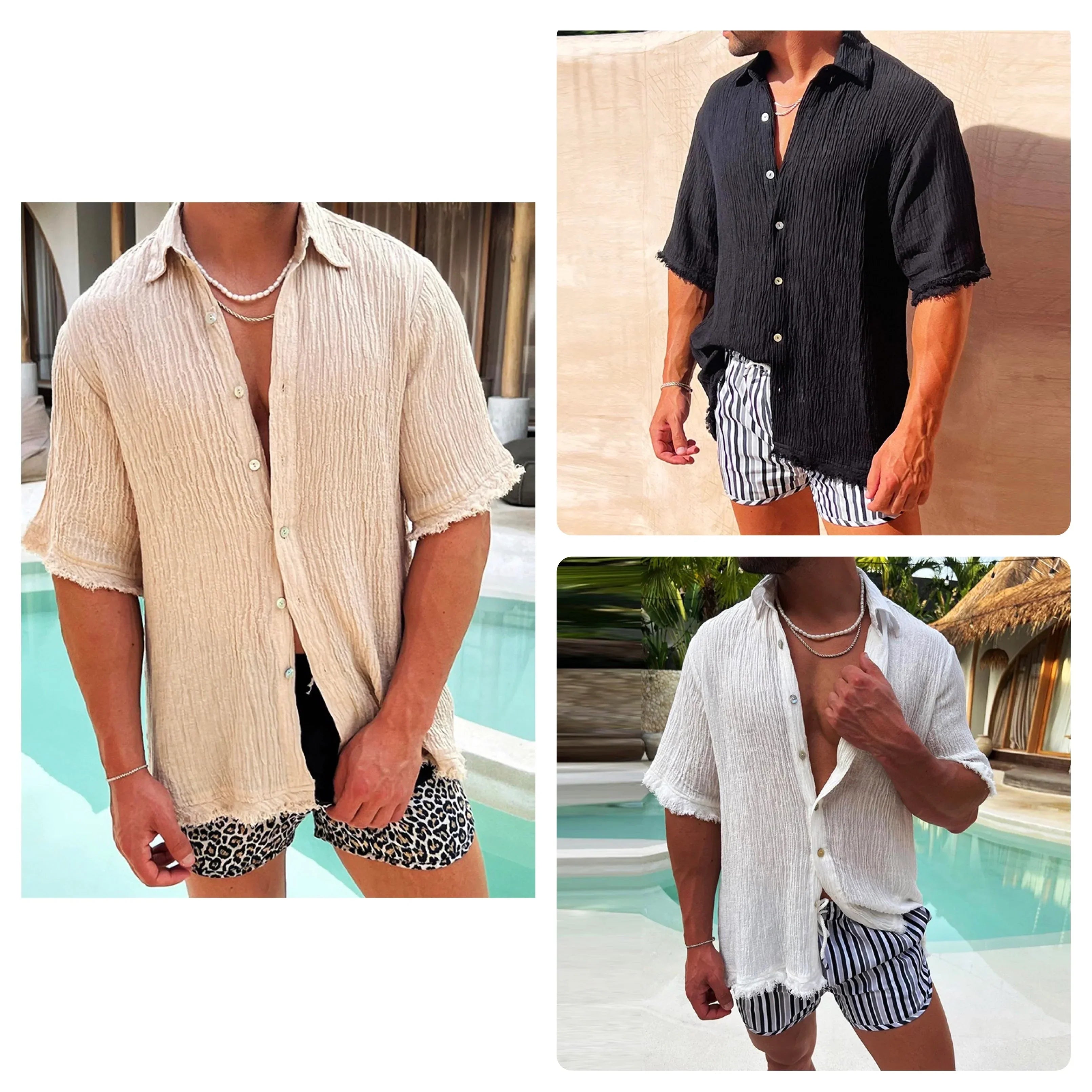 Ethan | Distressed Shirt | Airflow Design | Comfortable Fit 2