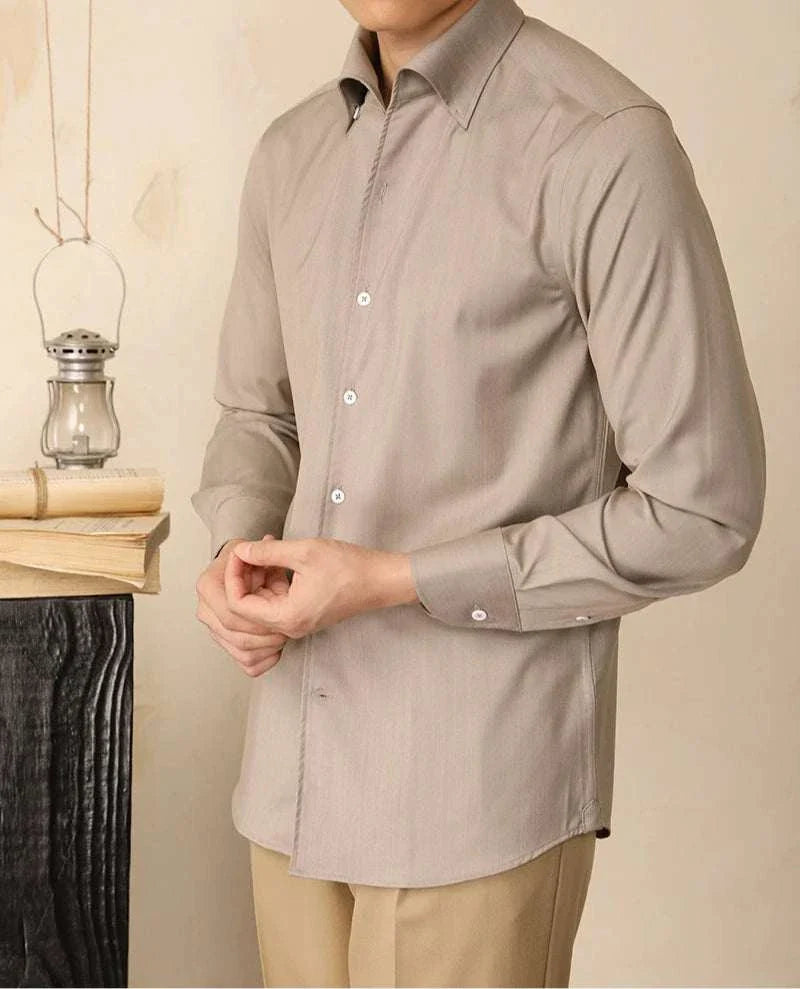 Ethan | Dress Shirt | Streamlined Fit | Polyester Blend 2