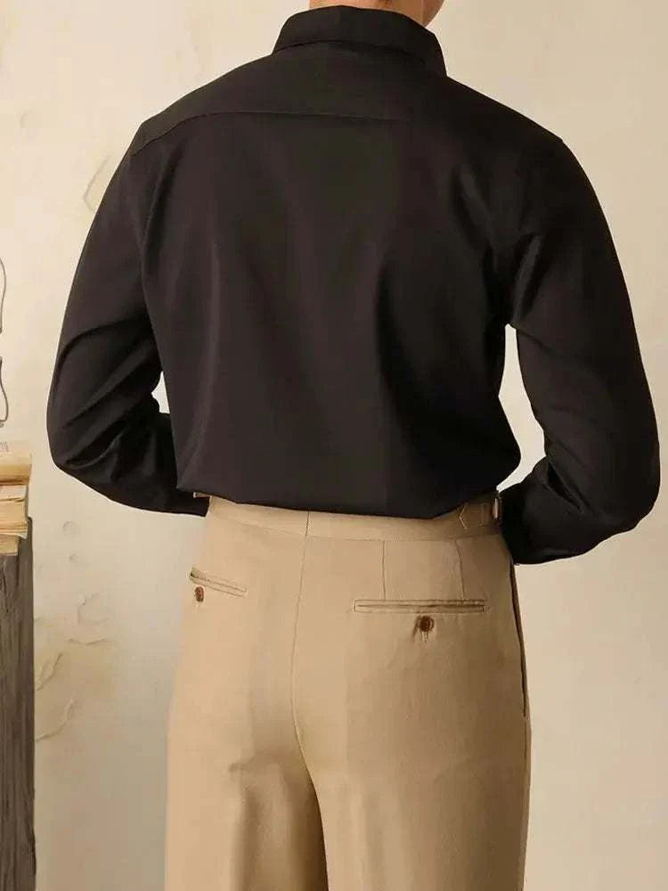 Ethan | Dress Shirt | Streamlined Fit | Polyester Blend 7