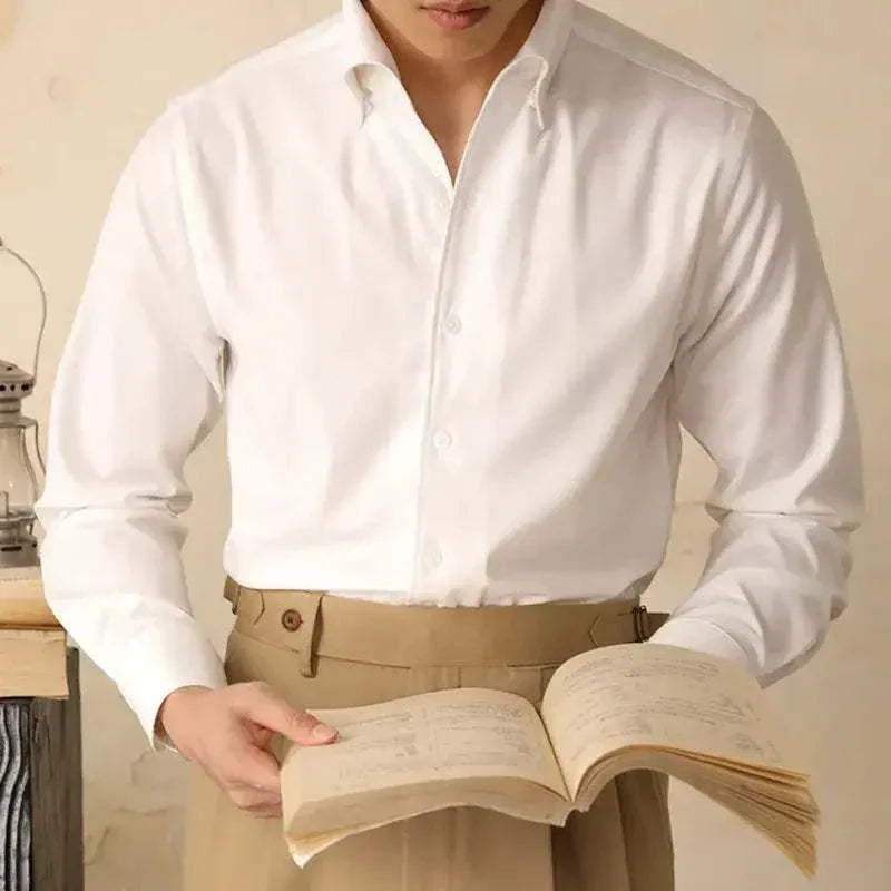 Ethan | Dress Shirt | Streamlined Fit | Polyester Blend 8