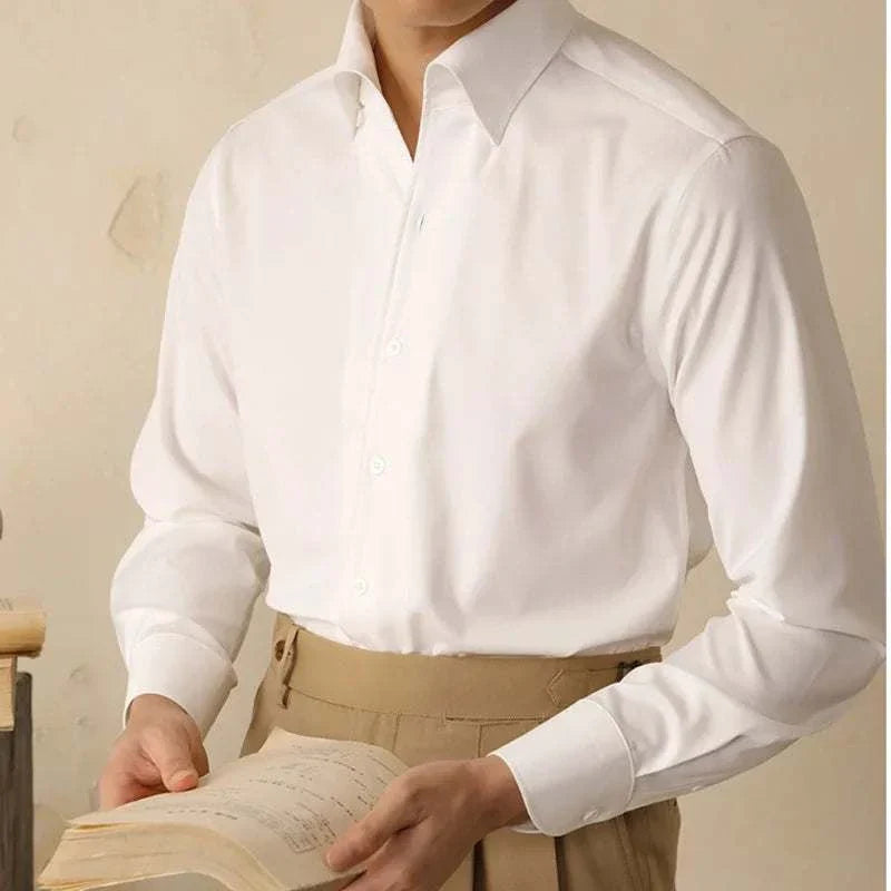 Ethan | Dress Shirt | Streamlined Fit | Polyester Blend 9