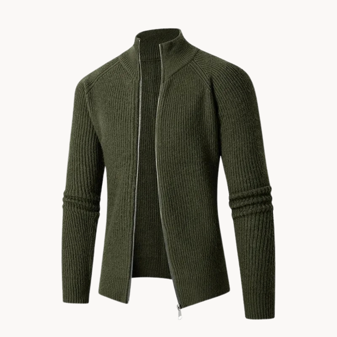 Ethan | Everyday Zip Sweater | Lightweight Warmth | Luxurious Softness | Fade-Resistant Colors 2
