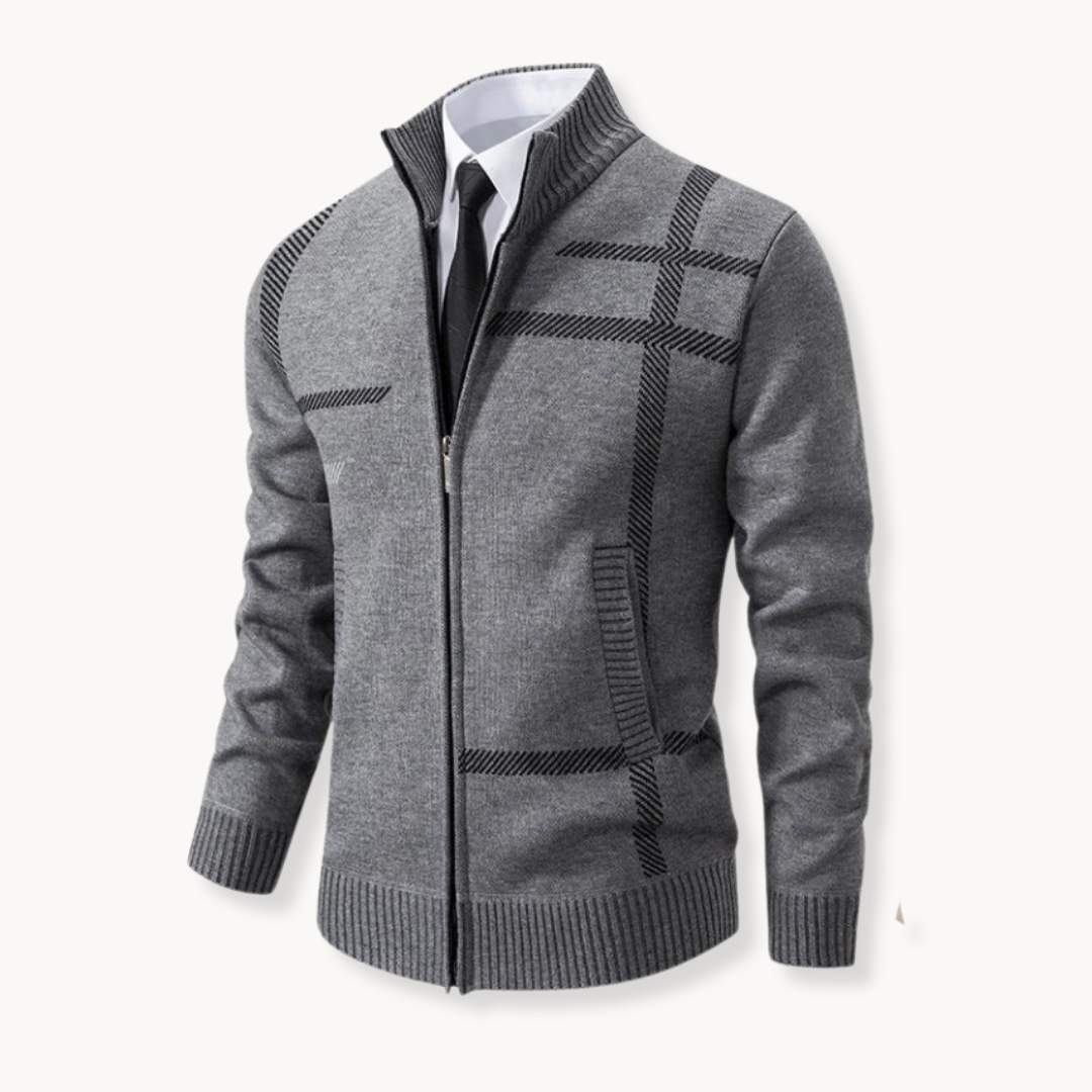 Ethan | Full-Zip Sweater | Comfortable Layering | Versatile Style 1