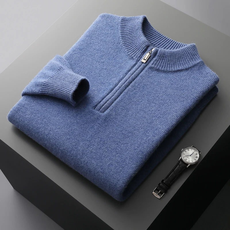 Ethan | Half-Zip Sweater | Comfortable Sweater | Stylish Knitwear | Premium Quality 0
