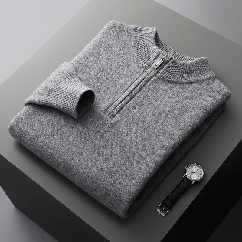 Ethan | Half-Zip Sweater | Comfortable Sweater | Stylish Knitwear | Premium Quality 2