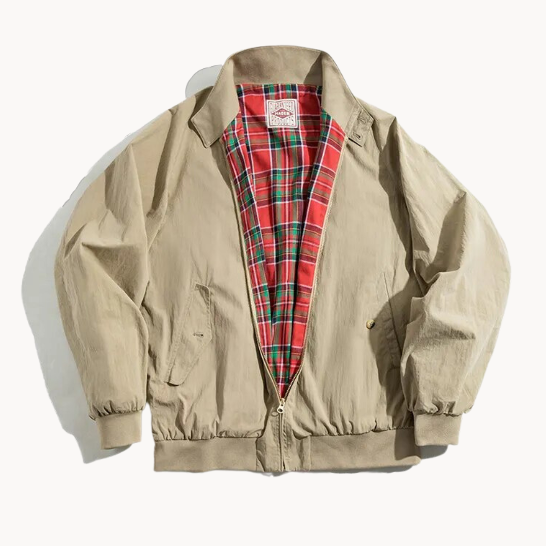 Ethan | Harrington Jacket | Premium Cotton | Lightweight Outerwear 0