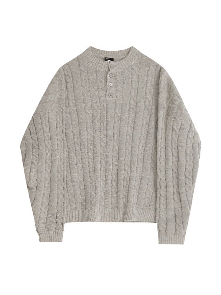Ethan | Henley Sweater | Wool Blend | Casual Wear | Comfortable Style 2