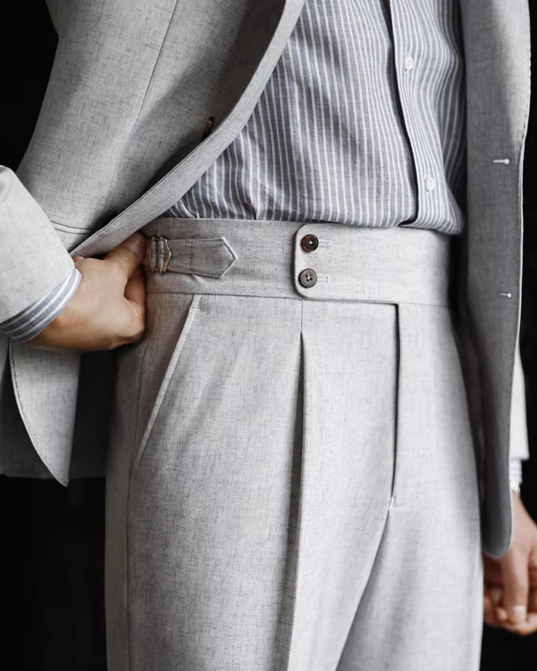 Ethan | High Waist Pants | Structured Shape | Vintage Style 1