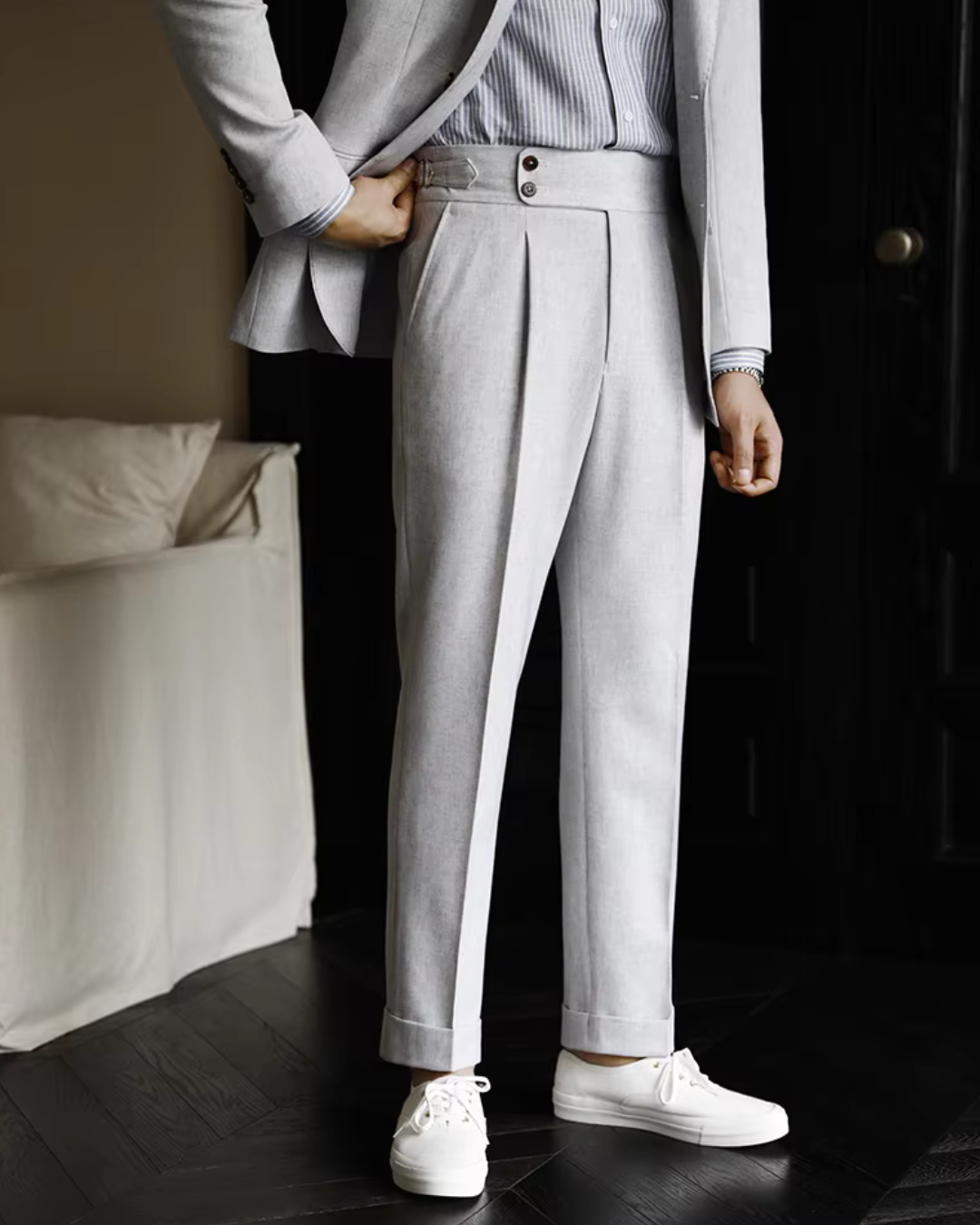 Ethan | High Waist Pants | Structured Shape | Vintage Style 2
