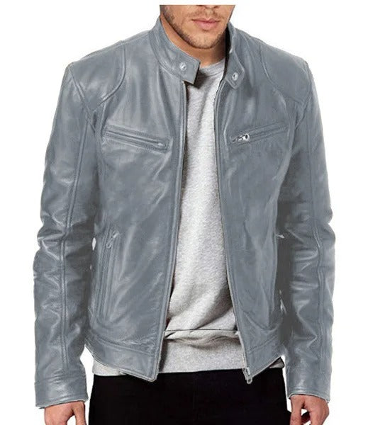 Ethan | Leather Jacket | Stylish Outerwear | Warm Winter Wear 1