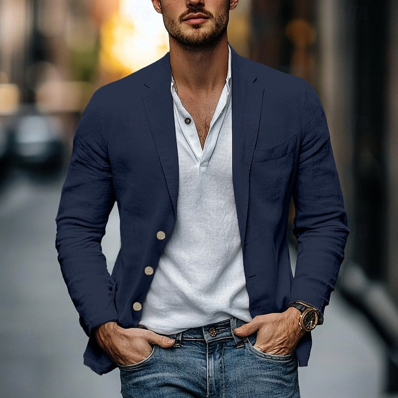 Ethan | Lightweight Blazer | Smart-Casual Jacket | Summer Style 1