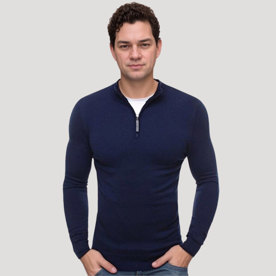 Ethan | Lightweight Sweater | Half Zip Sweater | Modern Style 1