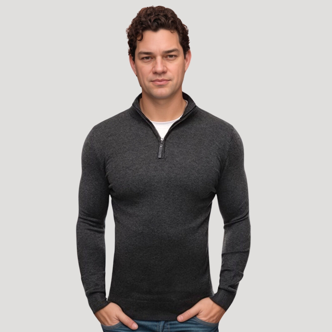 Ethan | Lightweight Sweater | Half Zip Sweater | Modern Style 2