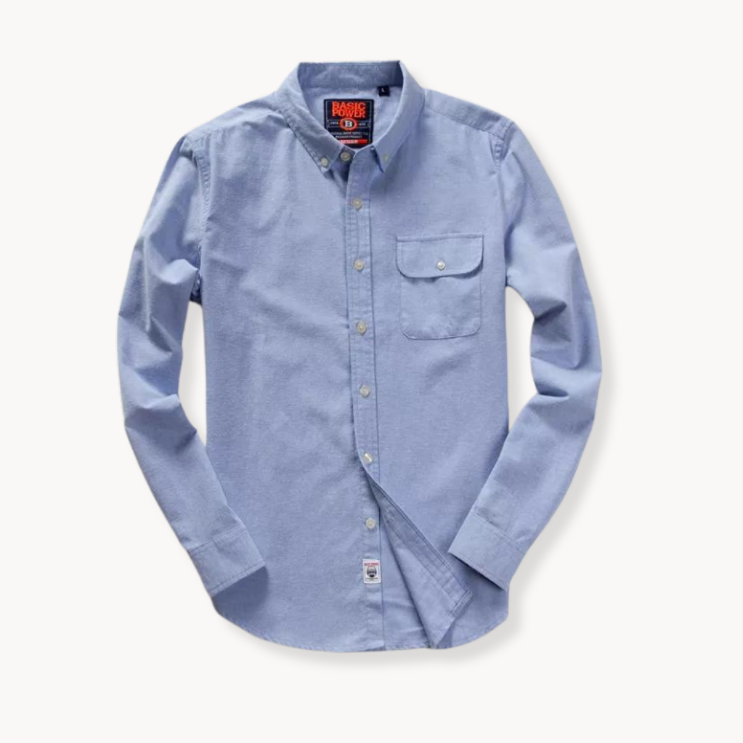 Ethan | Long Sleeve Shirt | Button-Down Style | Layering Essential 4