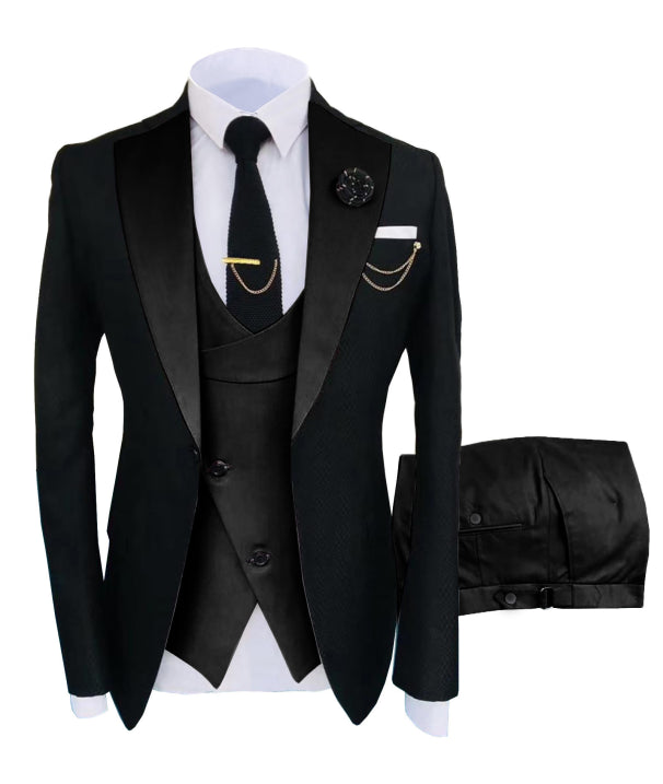 Ethan | Luxurious wedding suit | Elegant 3-part suit | High-quality tailoring 0