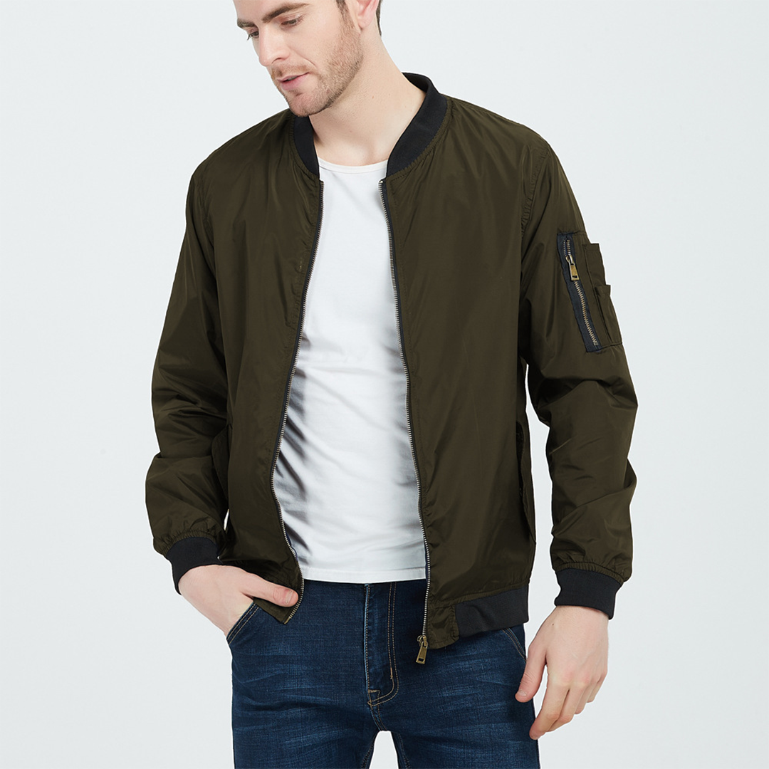 Ethan | Men's Bomber Jacket | Stylish Outerwear | Comfortable Fashion 1