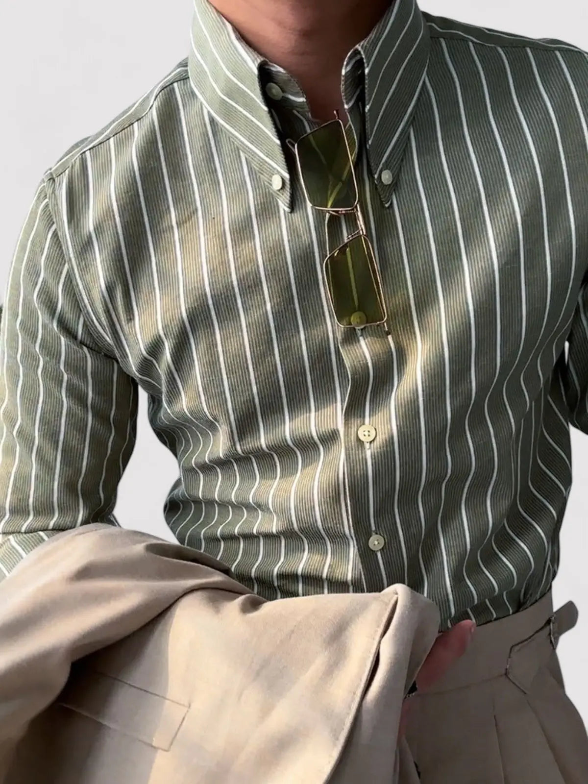 Ethan | Men's Dress Shirts | Dress Shirt | Tailored Stripe Design 1