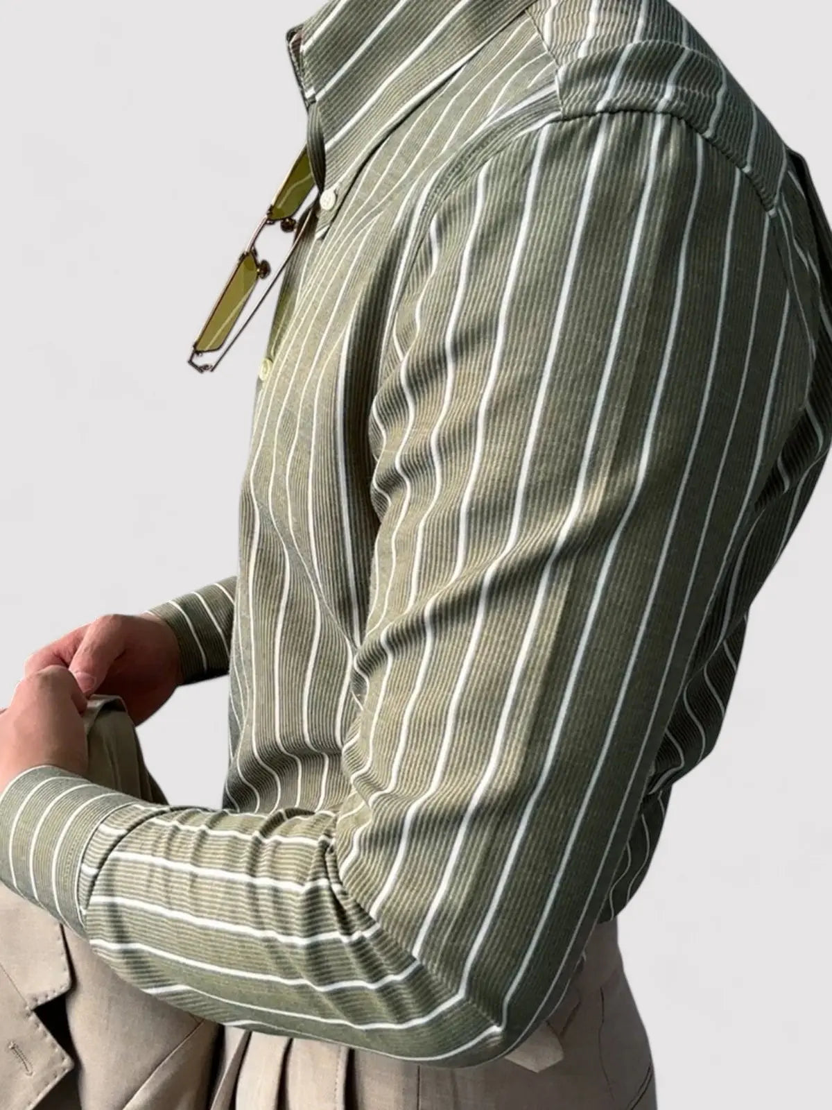 Ethan | Men's Dress Shirts | Dress Shirt | Tailored Stripe Design 2