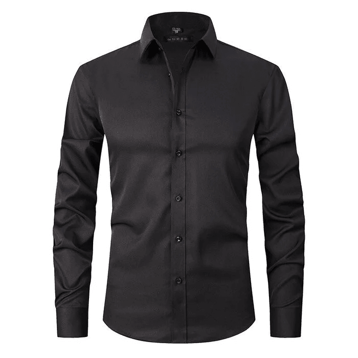 Ethan | Men's Dress Shirts | White Dress Shirt | Black Dress Shirt 1