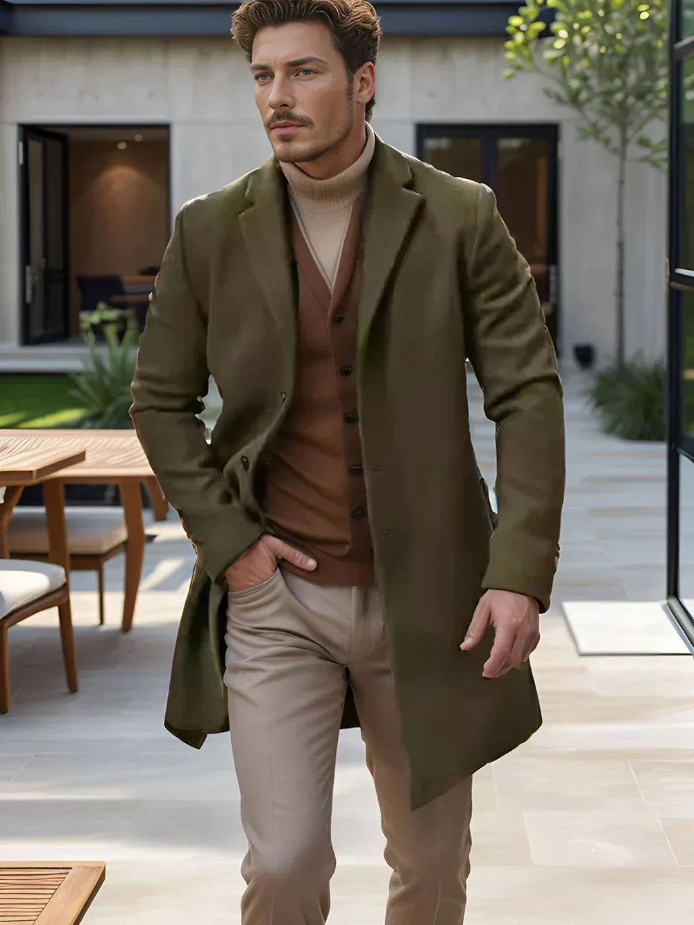 Ethan | Men's Jacket | Cotton Fabric | Tailored Fit 1