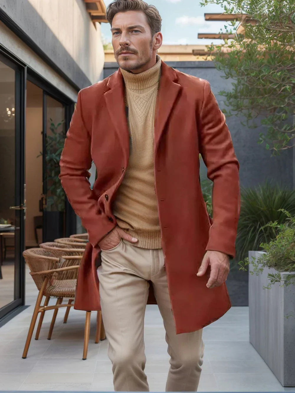 Ethan | Men's Jacket | Cotton Fabric | Tailored Fit 5