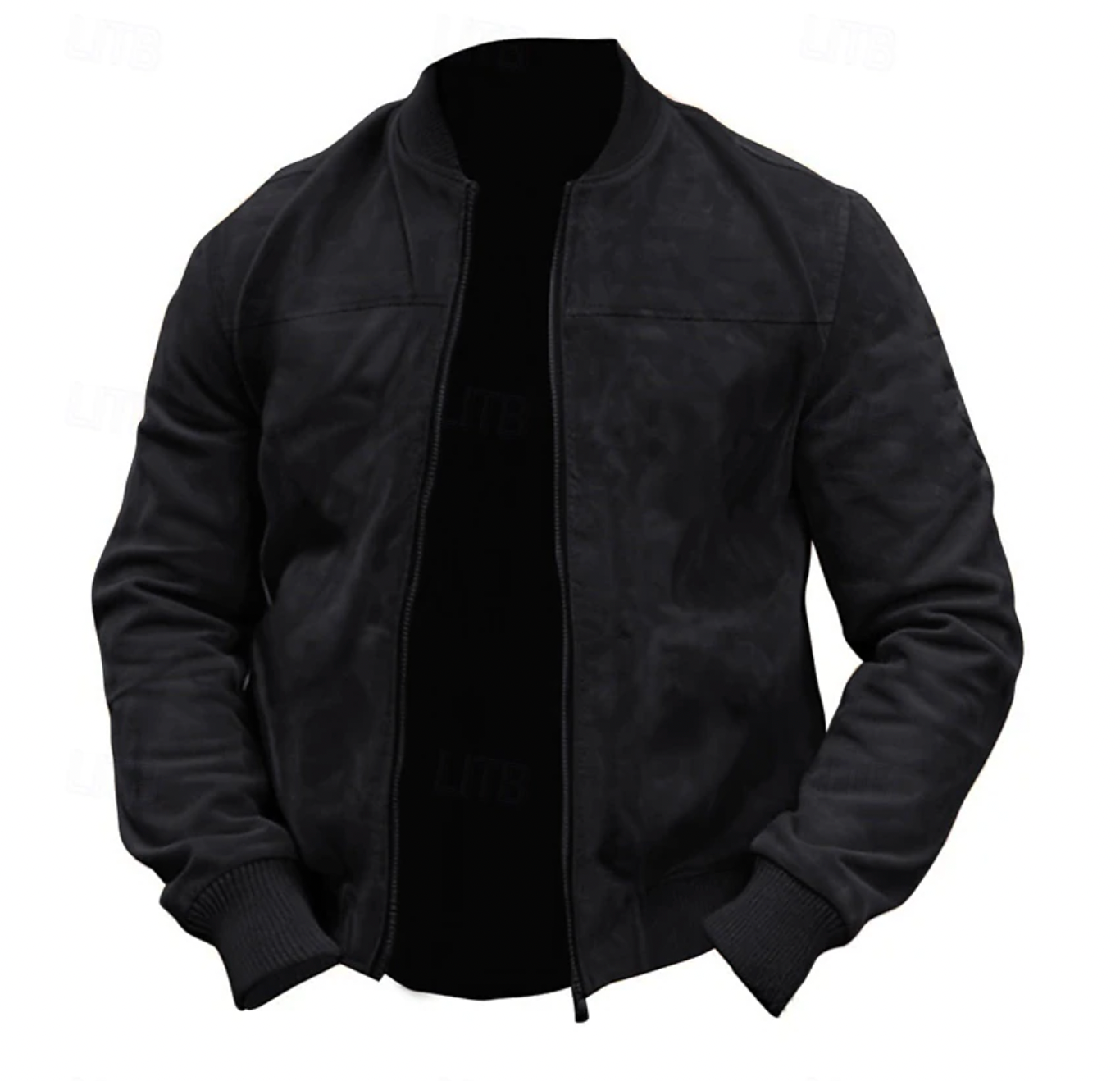 Ethan | Men's Jacket | Lightweight Bomber Jacket | Suede Jacket 2