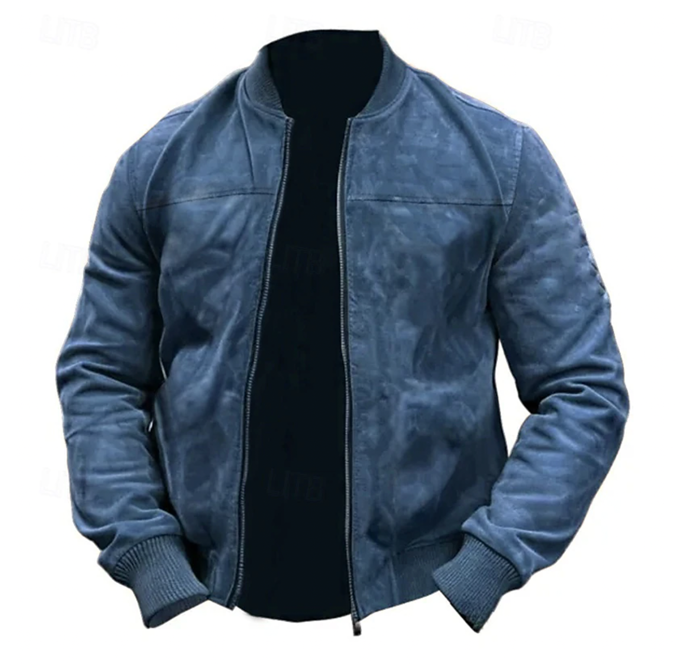 Ethan | Men's Jacket | Lightweight Bomber Jacket | Suede Jacket 4