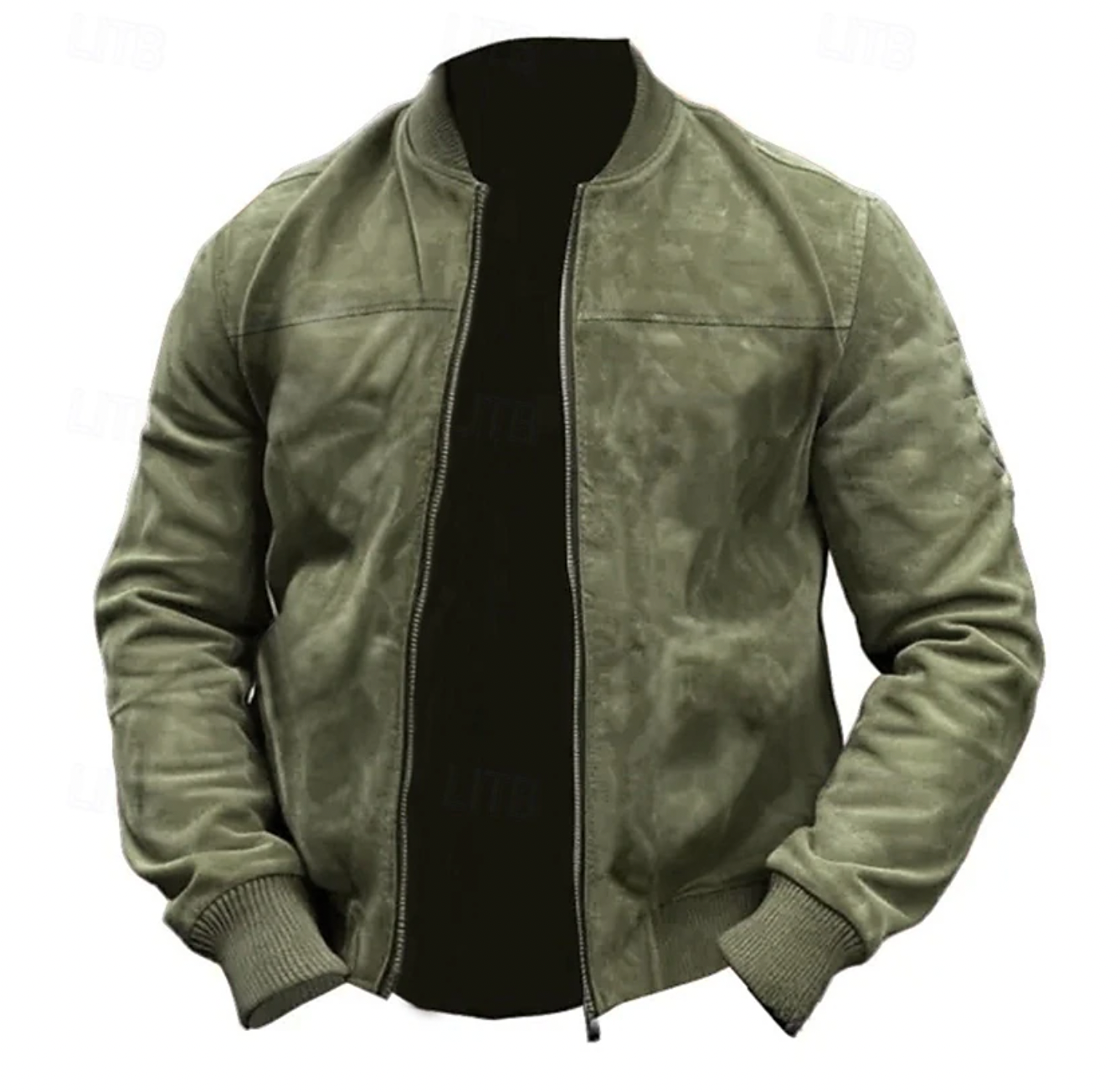 Ethan | Men's Jacket | Lightweight Bomber Jacket | Suede Jacket 5