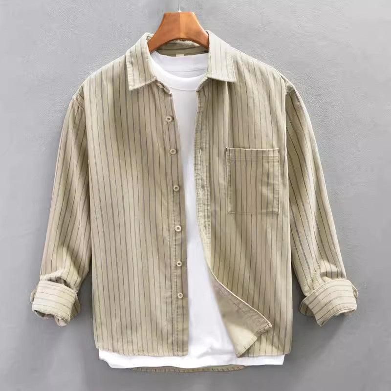 Ethan | Men's Long Sleeve Shirts | Long Sleeve Tops | Comfortable Long Sleeve Shirt 0