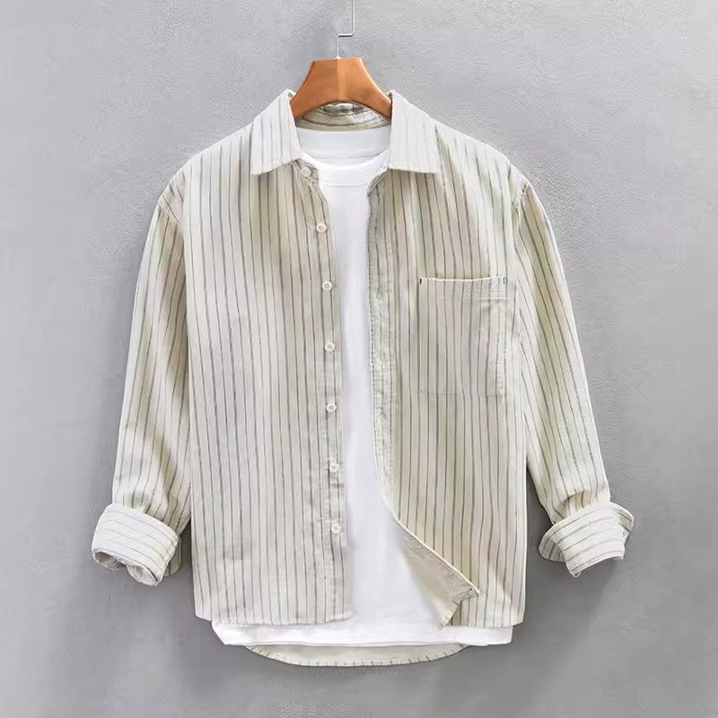 Ethan | Men's Long Sleeve Shirts | Long Sleeve Tops | Comfortable Long Sleeve Shirt 1