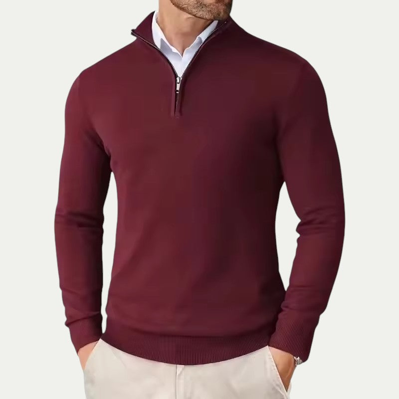 Ethan | Men's Quarter Zip | Pullover | Half Zip Sweatshirt 7