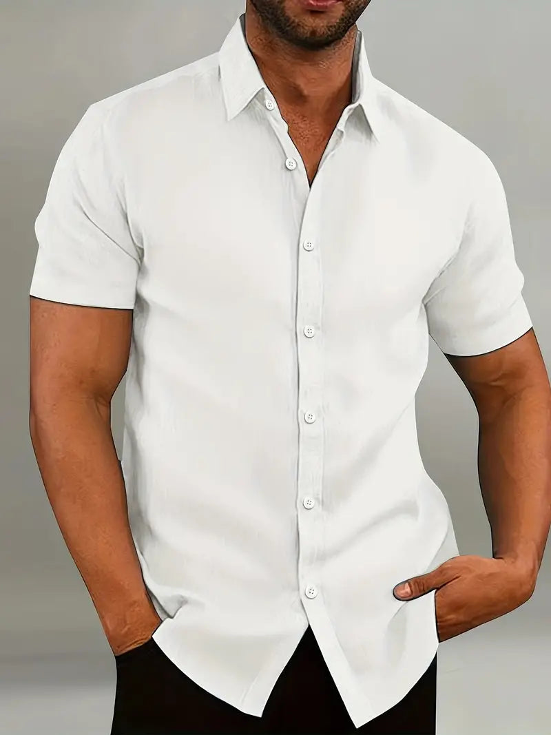 Ethan | Men's Shirt | Casual Button-Down | Lightweight Summer Wear 2