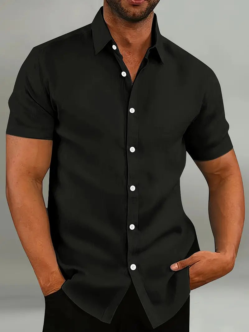 Ethan | Men's Shirt | Casual Button-Down | Lightweight Summer Wear 3