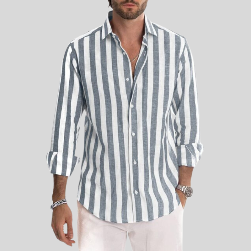 Ethan | Men's Shirt | Casual Shirt | Striped Shirt 1