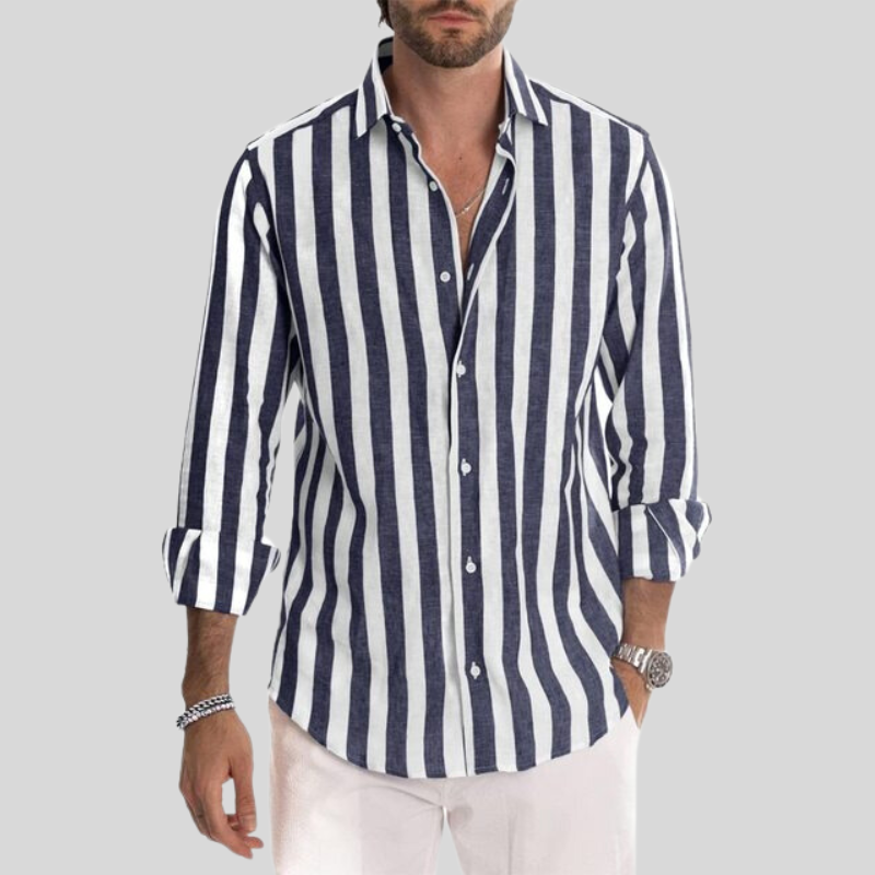 Ethan | Men's Shirt | Casual Shirt | Striped Shirt 2