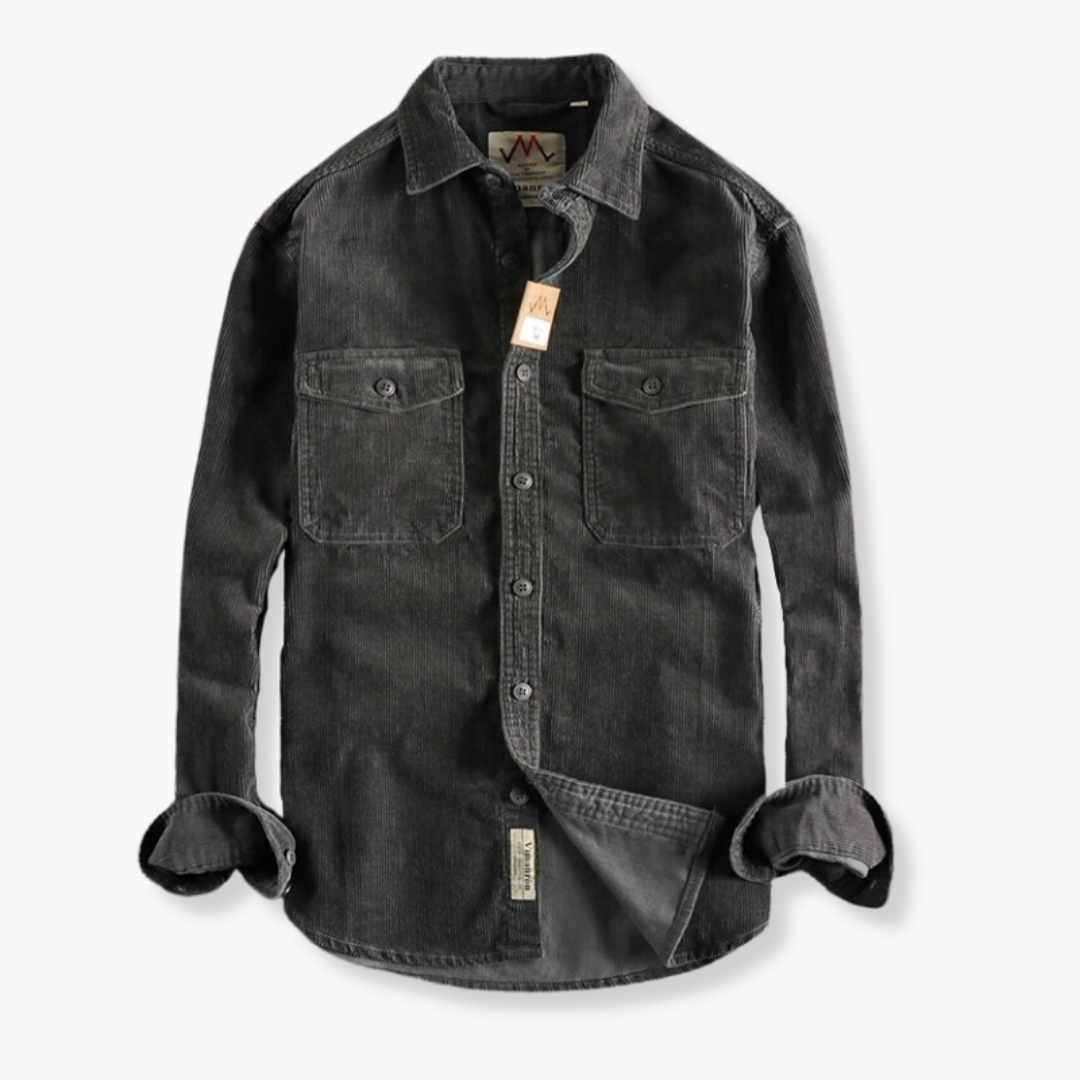 Ethan | Men's Shirt | Long Sleeve Shirt | Corduroy Shirt 4