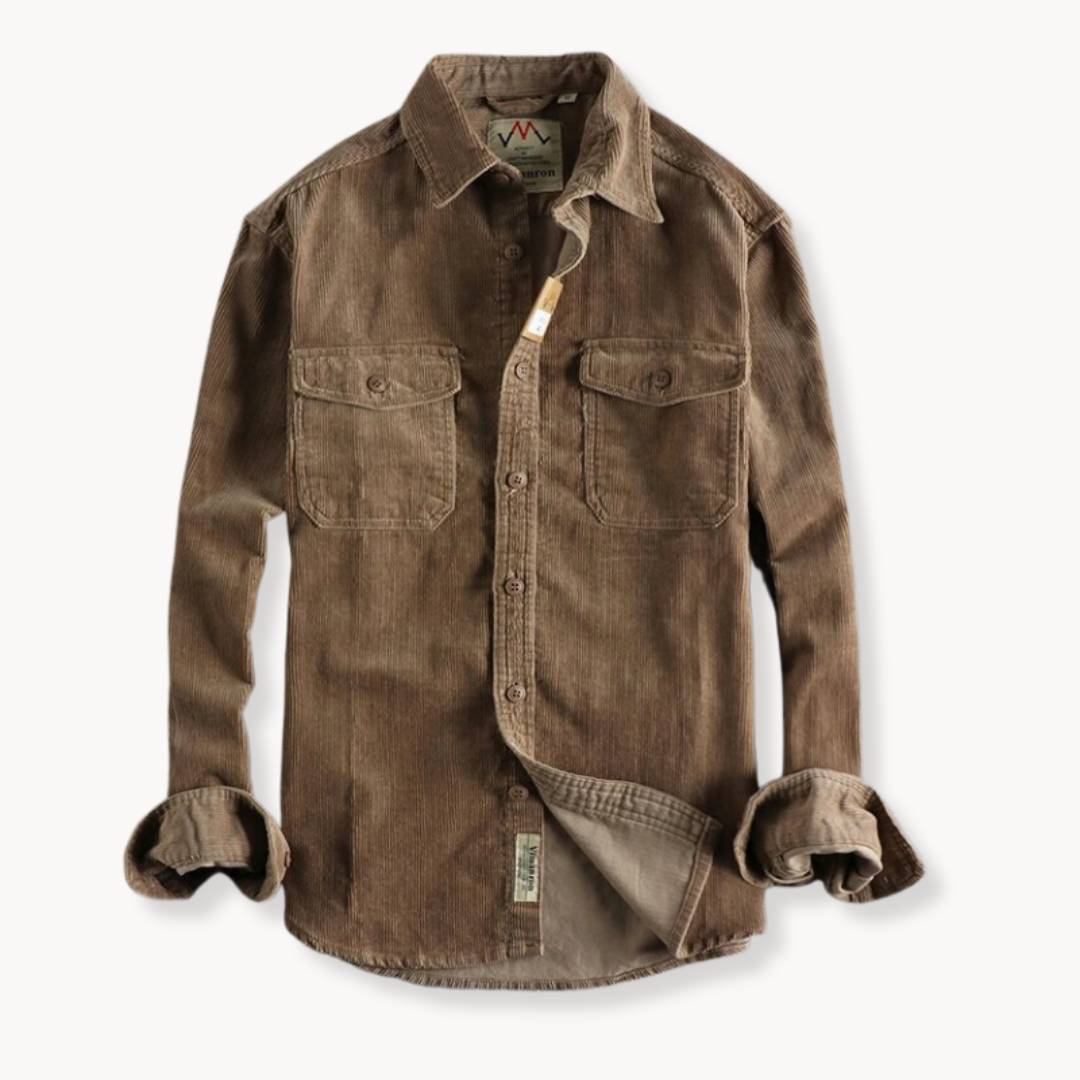Ethan | Men's Shirt | Long Sleeve Shirt | Corduroy Shirt 7