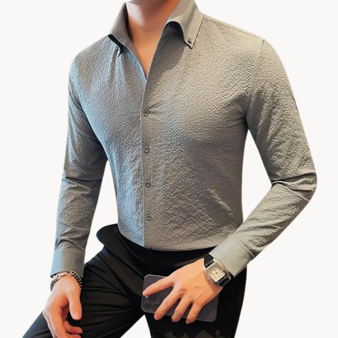 Ethan | Men's Shirt | Men's Dress Shirts | Lightweight Performance Fabric 8