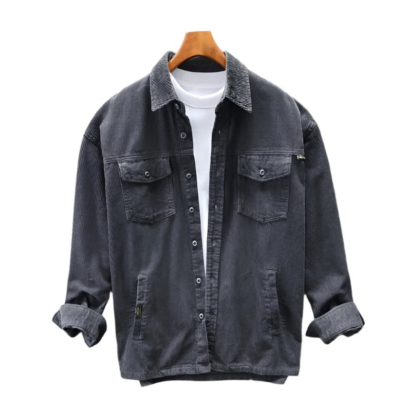 Ethan | Men's Shirt | Textured Fabric | Easy Layering 3