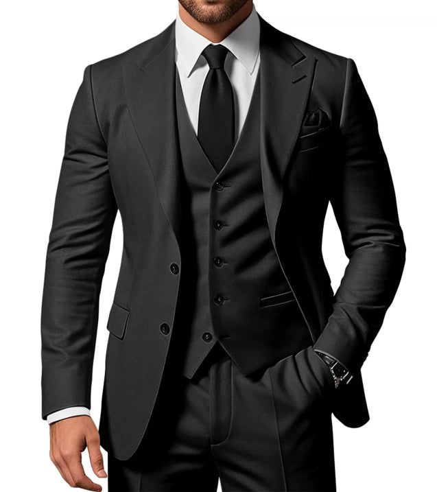Ethan | Men's Suit | Wedding Suits for Men | Black Suit 3