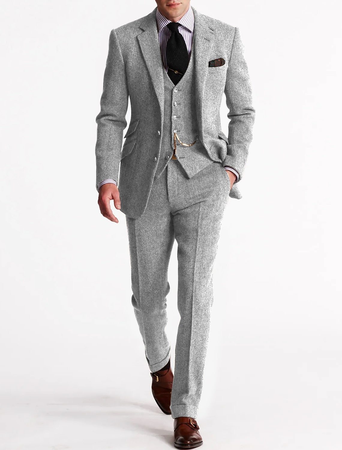 Ethan | Men's Suit | Wedding Suits for Men | Black Suit 4