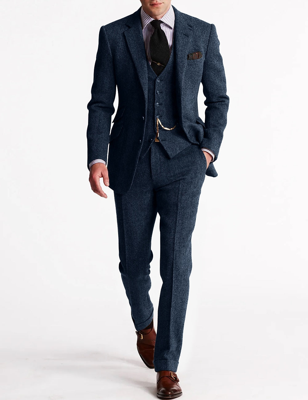 Ethan | Men's Suit | Wedding Suits for Men | Black Suit 6