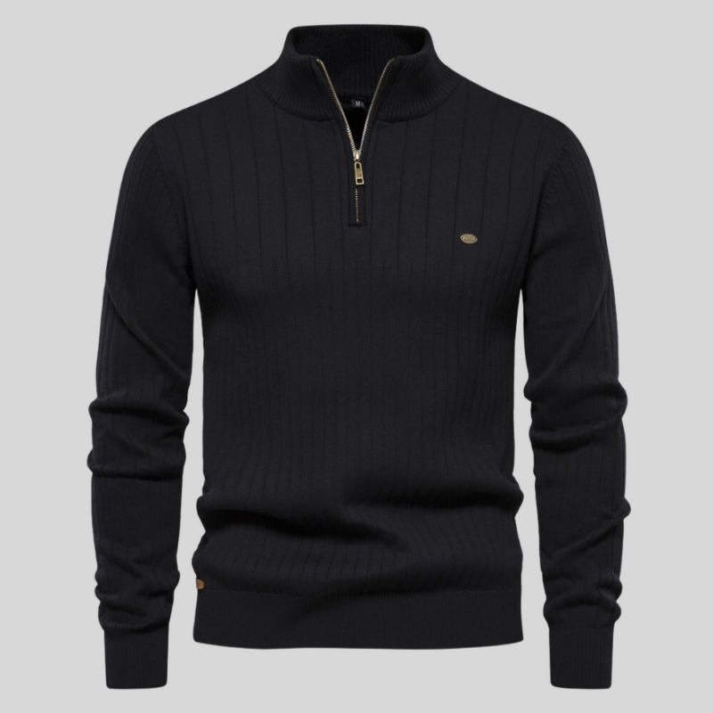 Ethan | Men's Sweater | Half Zip Sweater | Mens Turtleneck 7