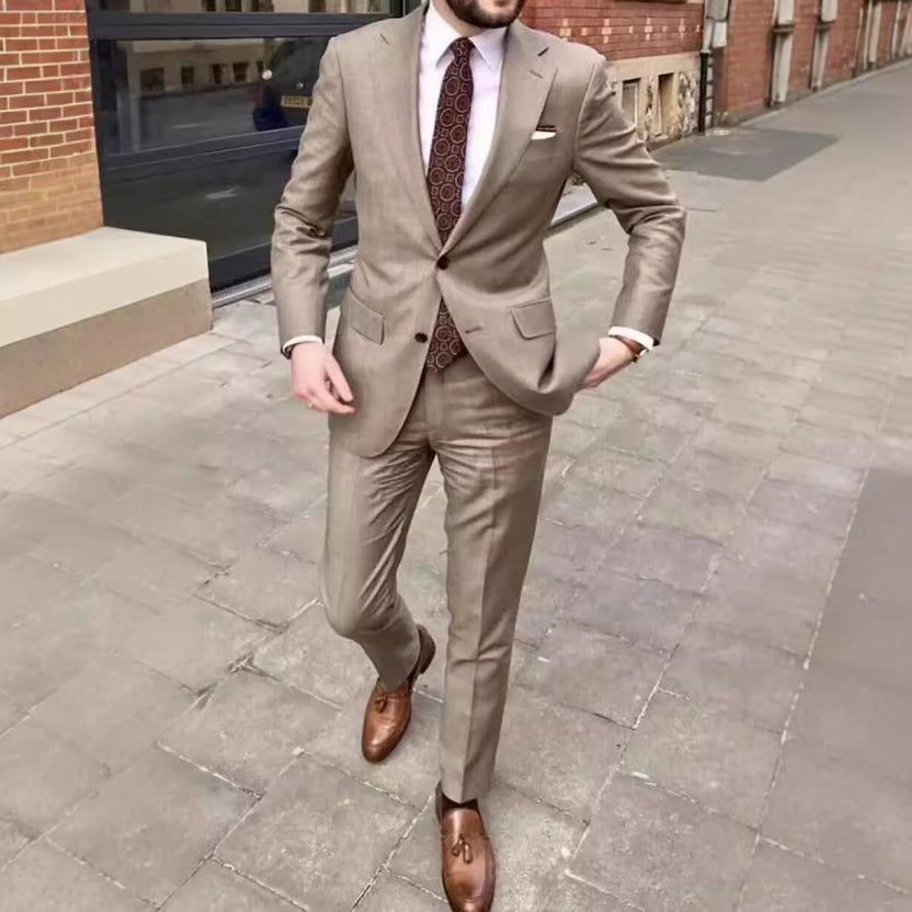 Ethan | Men's Wedding Suit | Formal Attire | Elegant Suit Set 0