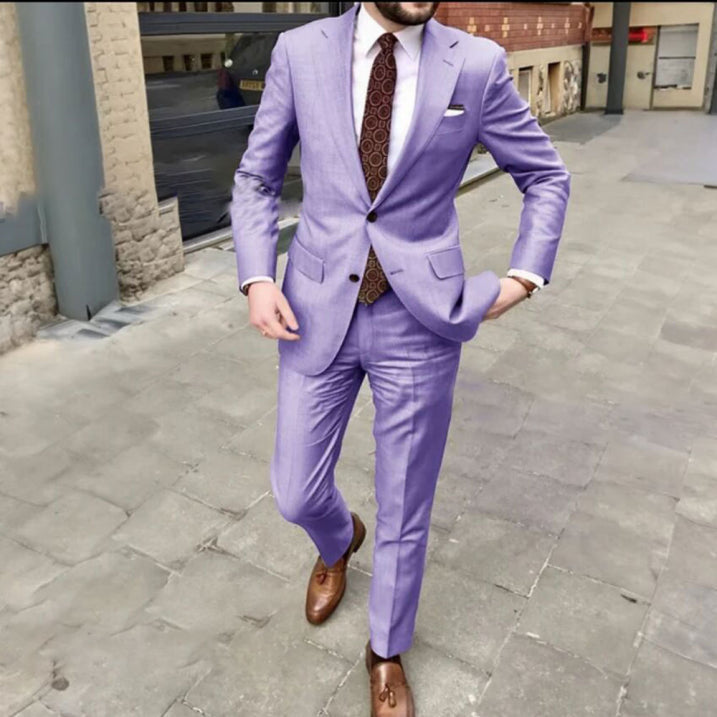 Ethan | Men's Wedding Suit | Formal Attire | Elegant Suit Set 6