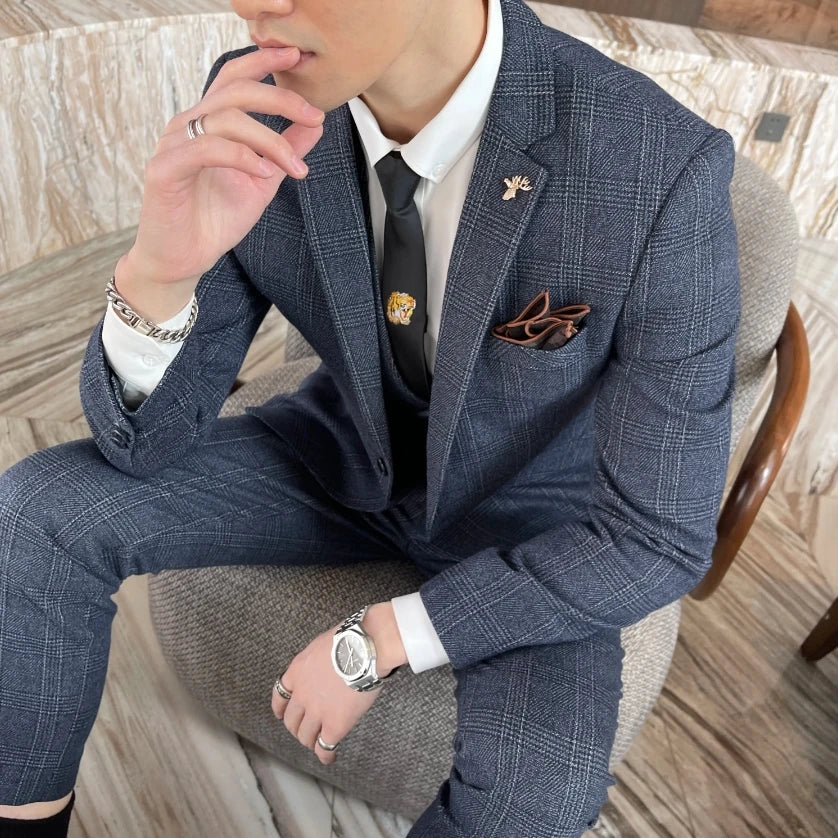 Ethan | Men's Wedding Suit | Three-Piece Suit | Formal Attire 1